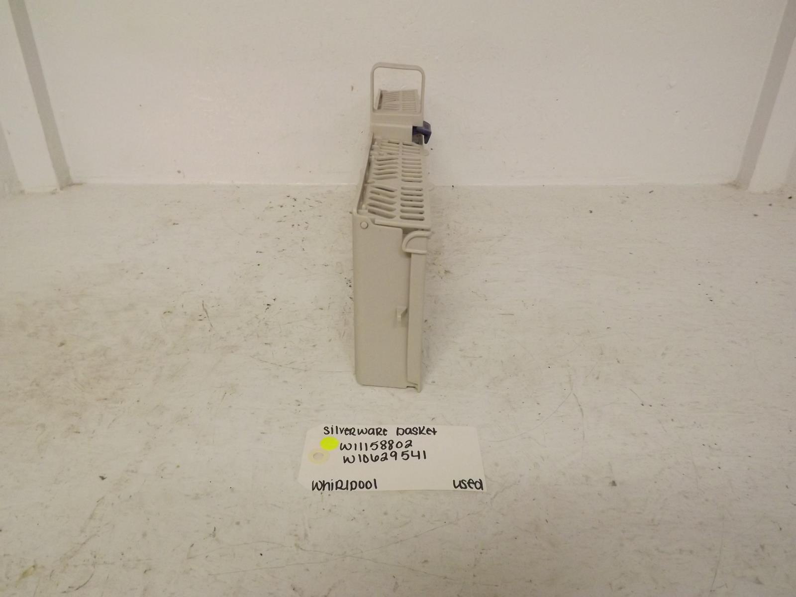 Whirlpool Dishwasher W11158802 W10629541 Silverware Basket Used Whirlpool Dishwasher W11158802 W10629541 Silverware Basket Used
